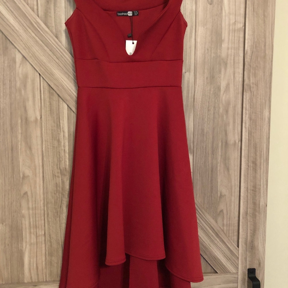 Boohoo Night Skater Dress NWT